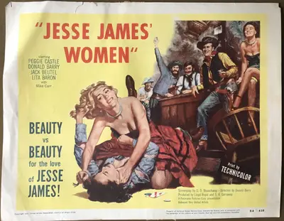 Jesse James' Women Lobby Cards (6) image 1