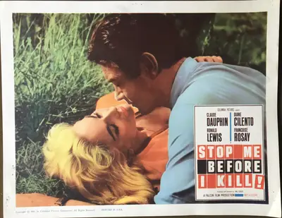 Full Treatment AKA Stop Me Before I Kill Lobby Cards (7) image 2
