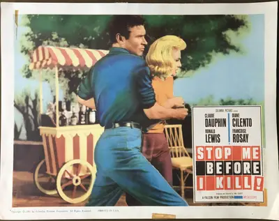 Full Treatment AKA Stop Me Before I Kill Lobby Cards (7) image 3
