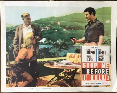 Full Treatment AKA Stop Me Before I Kill Lobby Cards (7) image 4