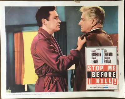 Full Treatment AKA Stop Me Before I Kill Lobby Cards (7) image 5