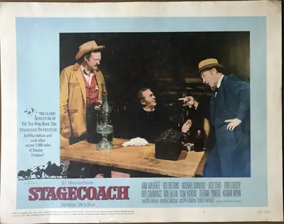 Stagecoach Lobby Cards (5) image 2
