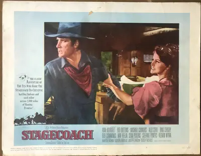 Stagecoach Lobby Cards (5) image 3