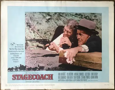 Stagecoach Lobby Cards (5) image 5