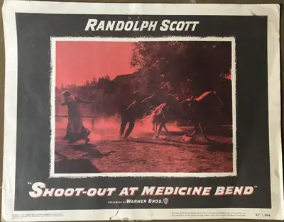 Shoot-Out At Medicine Bend Lobby Cards (6) image 2
