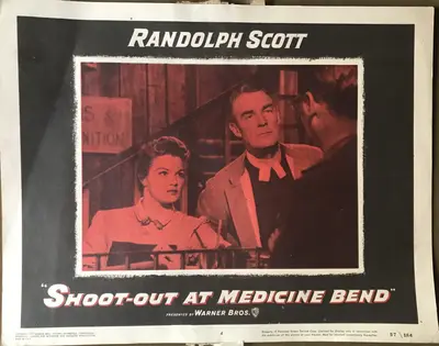 Shoot-Out At Medicine Bend Lobby Cards (6) image 3