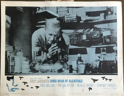 Birdman of Alcatraz Lobby Cards (2) image 1