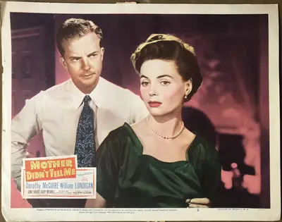 Mother Didn't Tell Me Lobby Cards (7) image 2