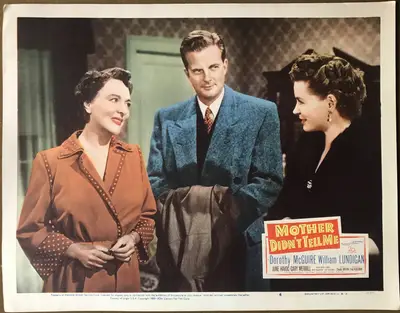 Mother Didn't Tell Me Lobby Cards (7) image 4