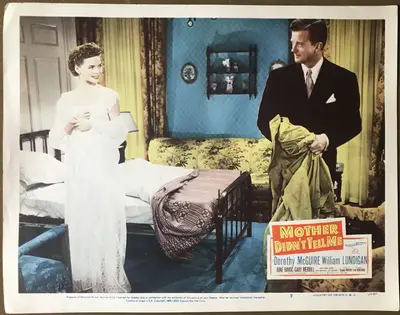 Mother Didn't Tell Me Lobby Cards (7) image 5