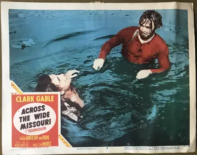 Across the Wide Missouri Lobby Cards (7) image 3