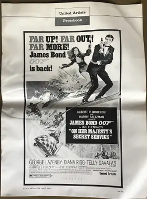 On Her Majesty's Secret Service Press Book image 1
