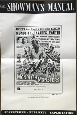 The Monolith Monsters Press Book image 1