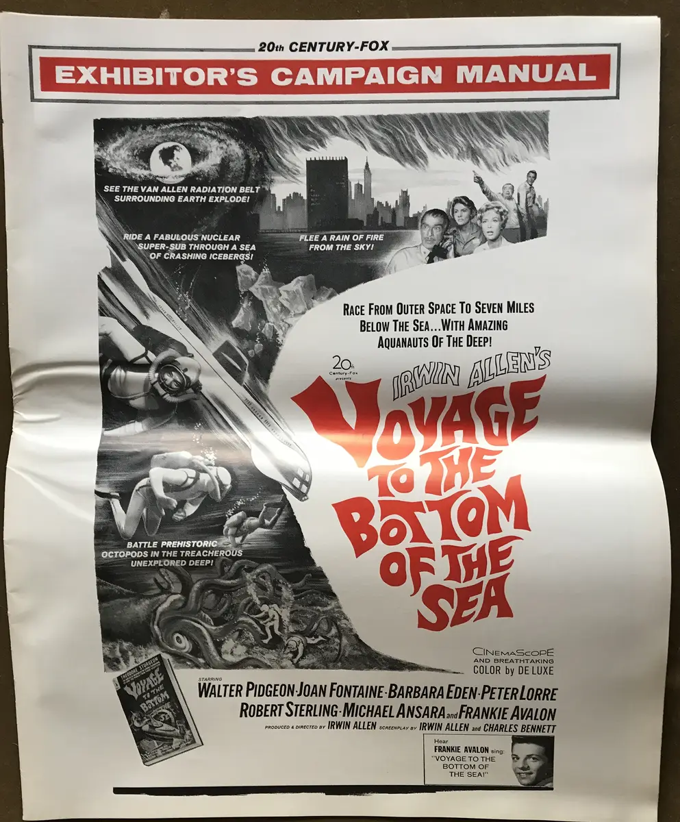 Voyage to the Bottom of the Sea Press Book
