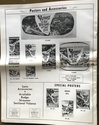 Voyage to the Bottom of the Sea Press Book image 2