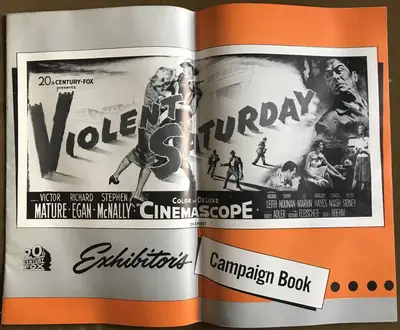 Violent Saturday Press Book image 1