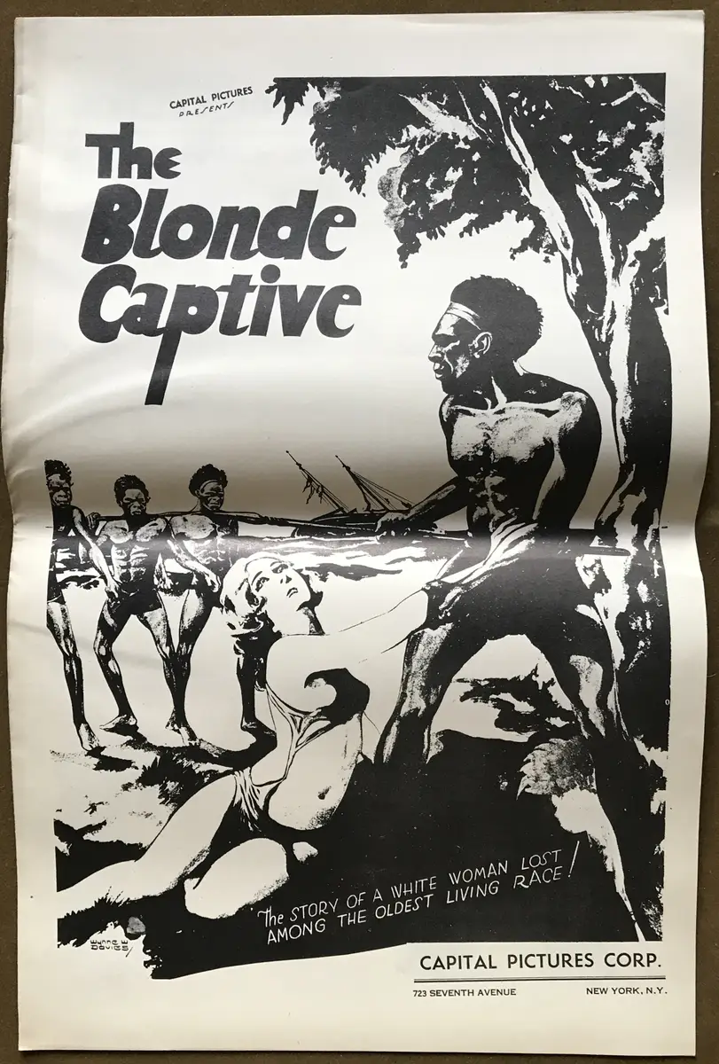The Blonde Captive Press Book