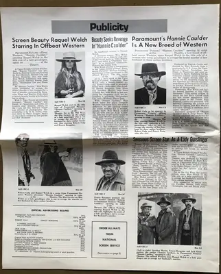 Hannie Caulder Press Book image 2
