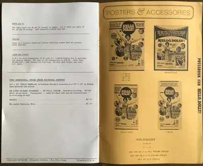 Hello, Dolly! Press Books (2) Regular Release and Roadshow Release. image 2