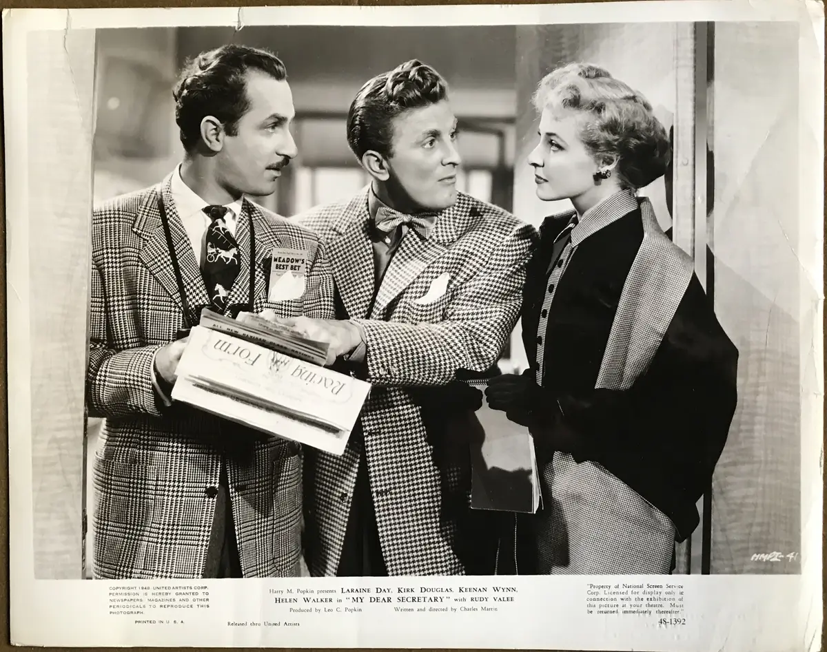 My Dear Secretary Early Kirk Douglas Still