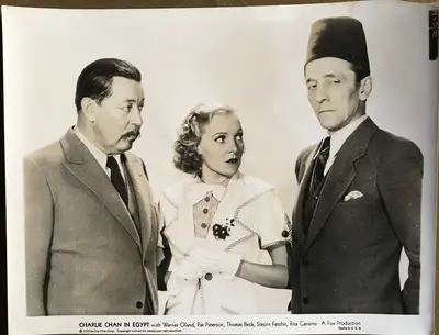Charlie Chan in Egypt Still Lot of 3 image 2