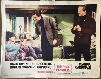 The Pink Panther  Lobby Card Set Of 8 image 8