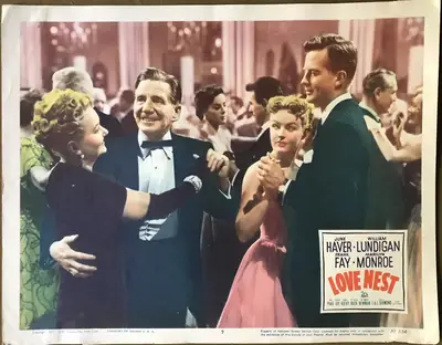 Love Nest Lobby Cards (4) image 1