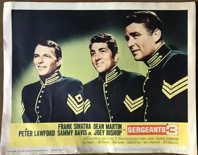 Sergeants 3 Lobby Cards (5) image 1