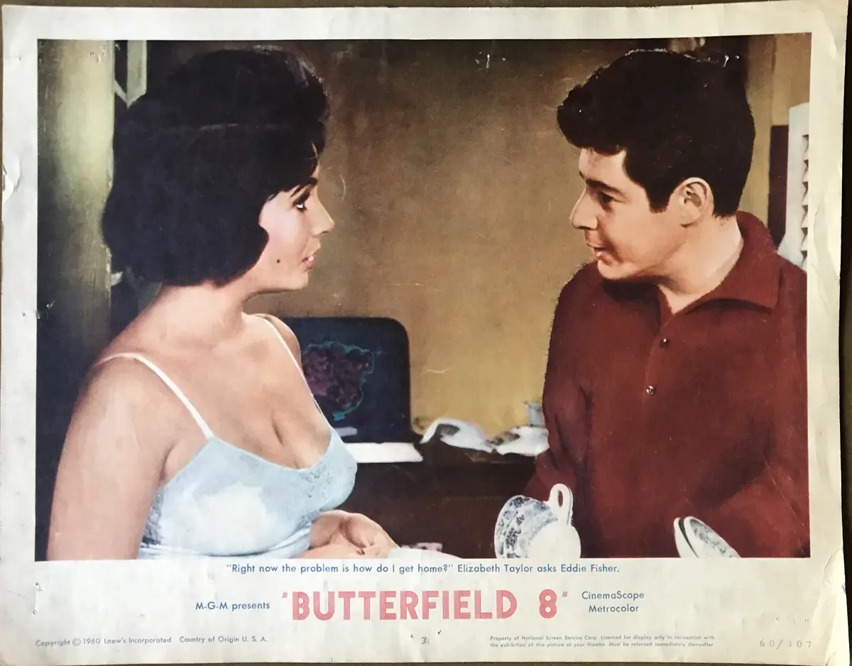 Butterfield 8 Lobby Cards (6)
