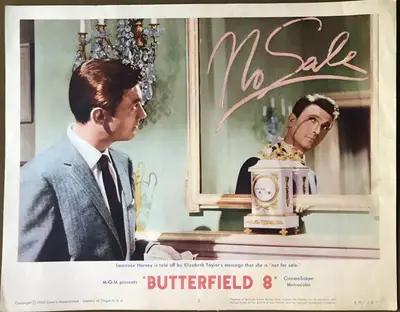 Butterfield 8 Lobby Cards (6) image 2