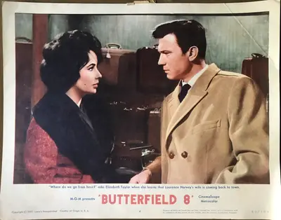 Butterfield 8 Lobby Cards (6) image 3