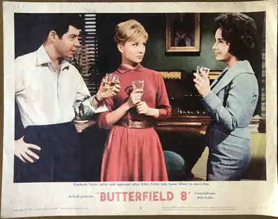 Butterfield 8 Lobby Cards (6) image 6