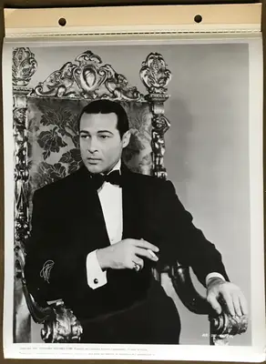 Valentino Anthony Dexter Portrait/Close-Up Key Book Still Lot Of 23 image 13