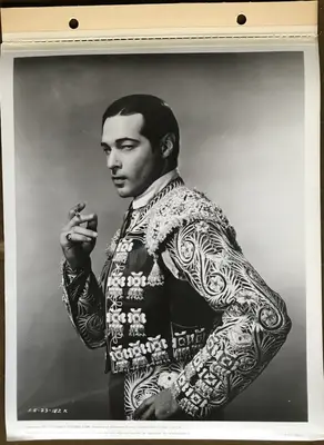 Valentino Anthony Dexter Portrait/Close-Up Key Book Still Lot Of 23 image 22