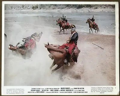 Major Dundee Color Still Lot Of 10 image 5