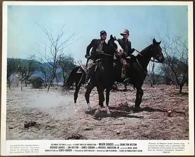 Major Dundee Color Still Lot Of 10 image 7