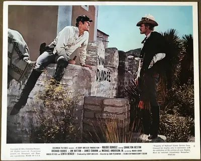 Major Dundee Color Still Lot Of 10 image 10