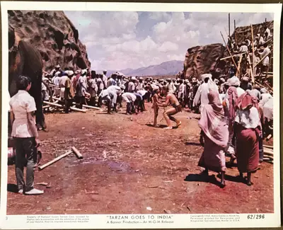 Tarzan Goes to India Color Still Set Of 12 image 4