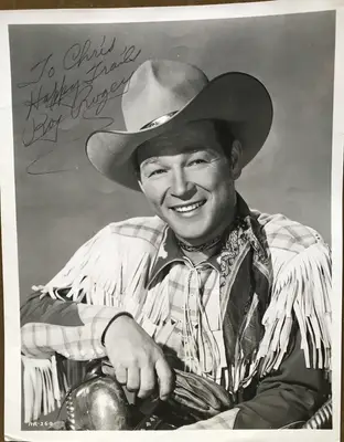 Roy Rogers Autographed Still image 1