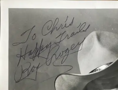 Roy Rogers Autographed Still image 2