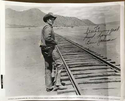 Ben Johnson Autographed Still image 1