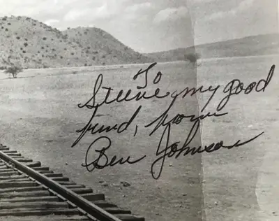 Ben Johnson Autographed Still image 2