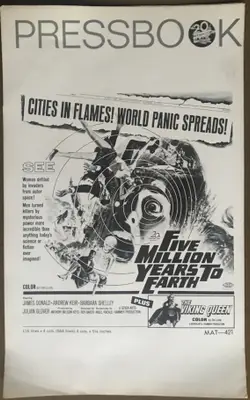 Quatermass and the Pit AKA Five Million Years To Earth Press Book image 1