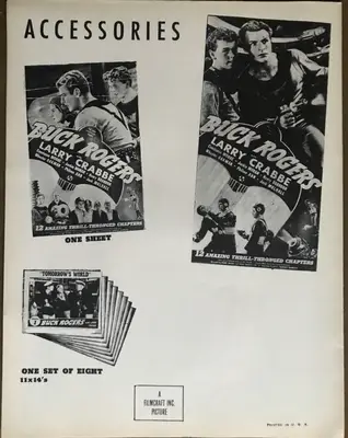 Buck Rogers 1940's Film Craft Re-Release Press Book image 2