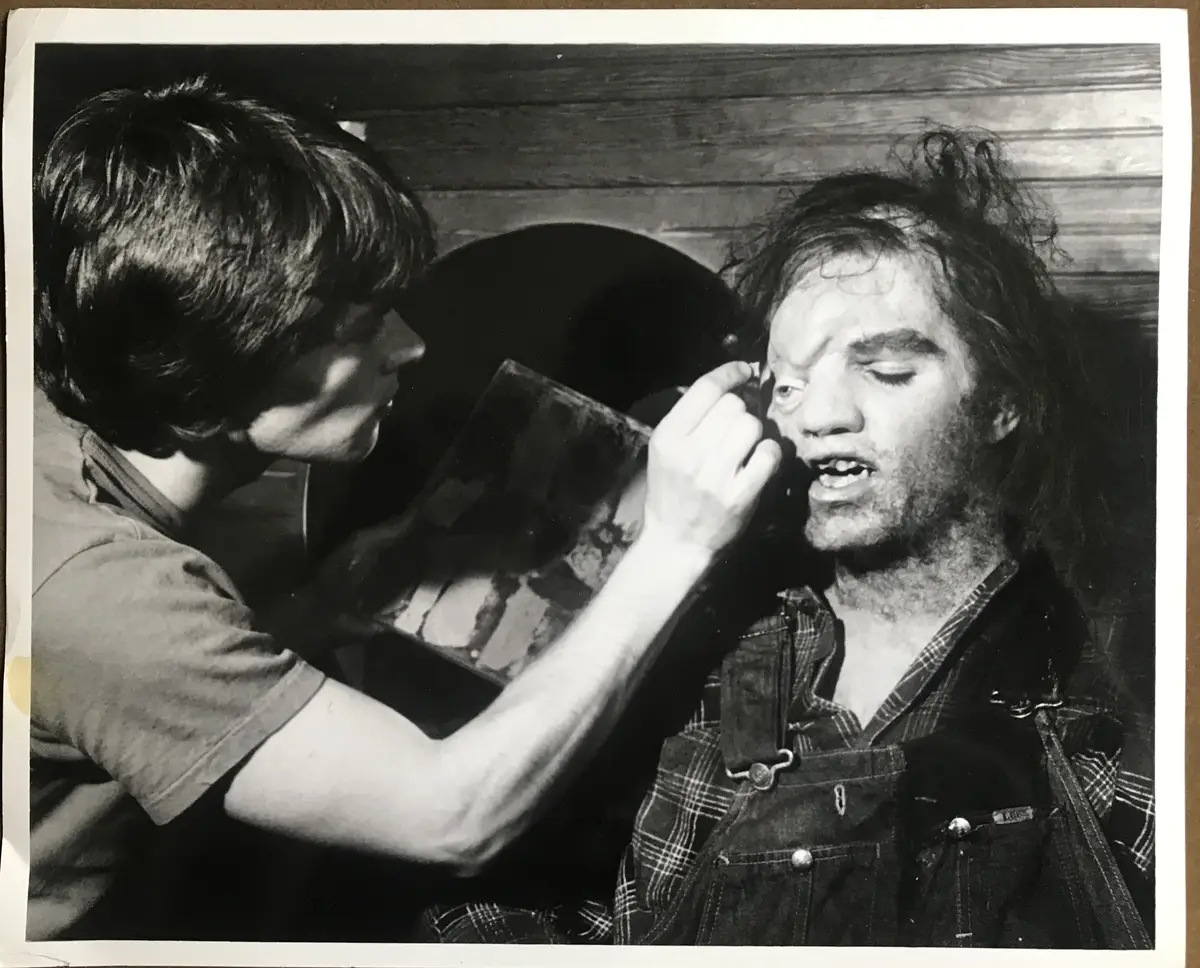 Friday the 13th Part 2 Warrington Gillette Make-Up Production Stills (4)