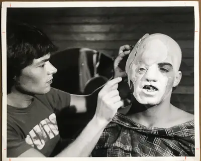 Friday the 13th Part 2 Warrington Gillette Make-Up Production Stills (4) image 2