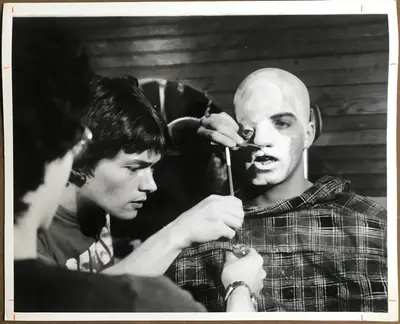 Friday the 13th Part 2 Warrington Gillette Make-Up Production Stills (4) image 4