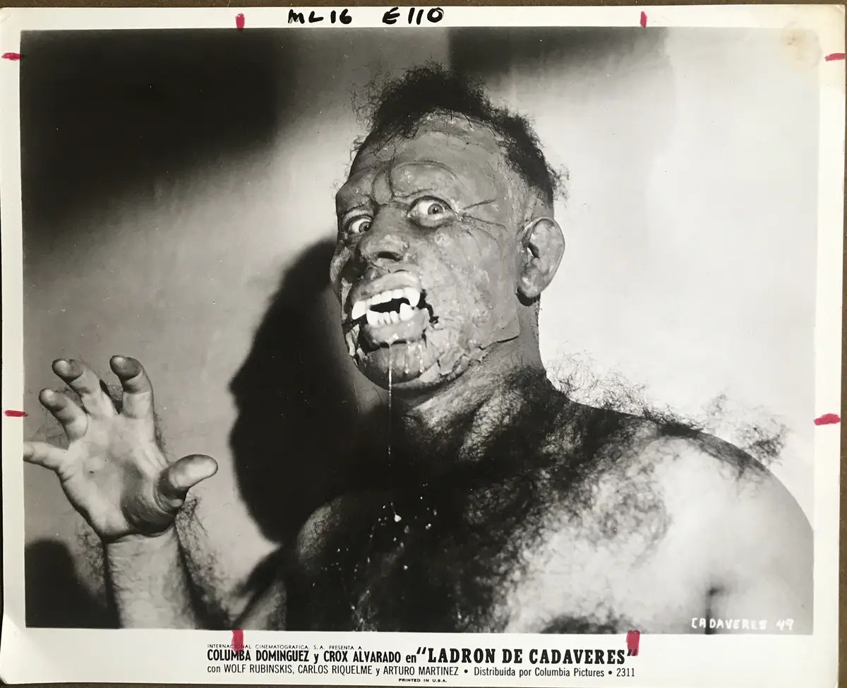 The Body Snatcher AKA Ladron De Cadaveres and She-Wolf AKA La Loba Mexican Horror Stills (2)
