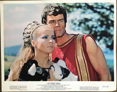 The Viking Queen Color Still Lot Of 8 (two identical sets of 4) image 1
