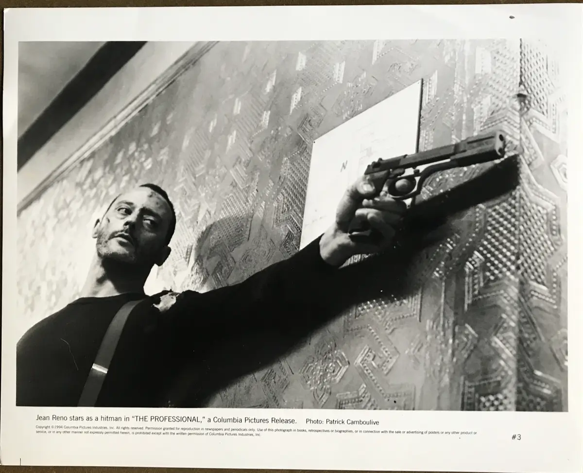 Léon: The Professional Jean Reno Close-Up Still